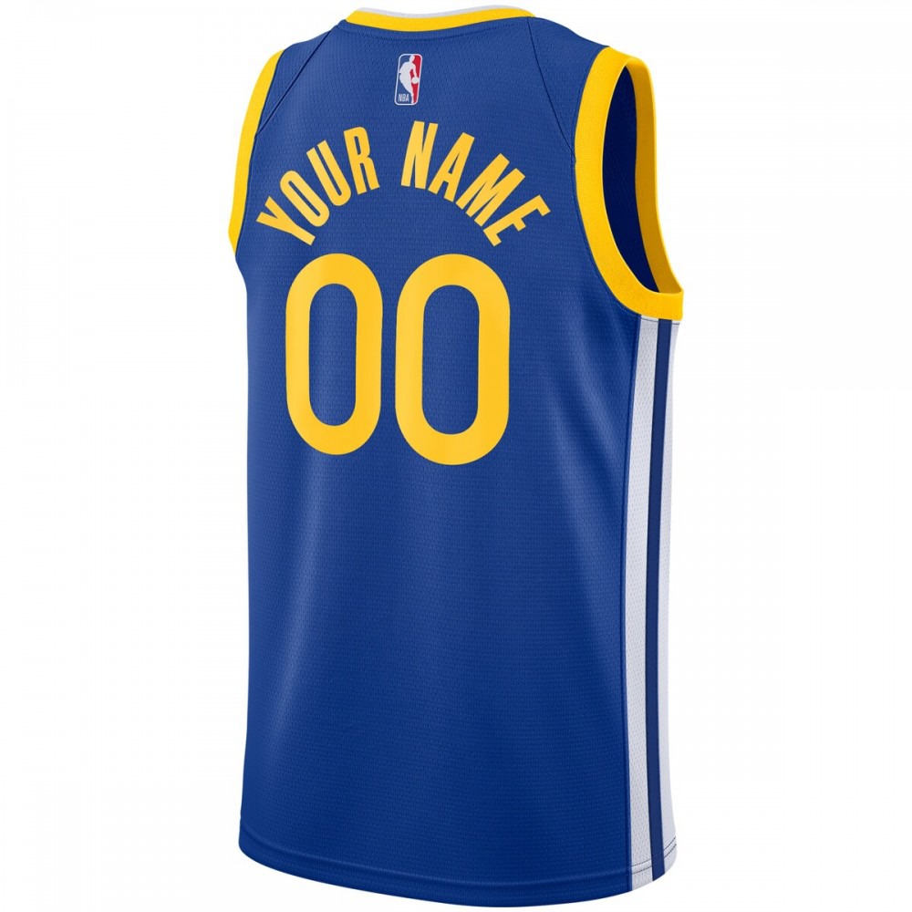Golden State Warriors Unisex 2019/20 Custom Swingman Jersey - Royal - Icon Edition-Pro Kit Vault | Brand New 26/27 Sports Jerseys